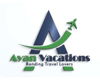 Ayan Vacations logo.
